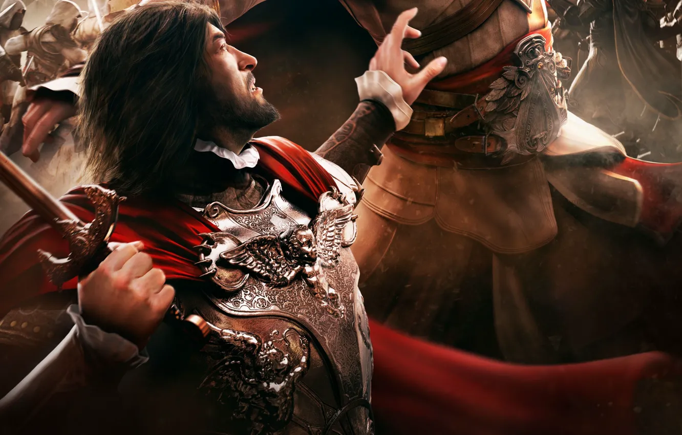 Фото обои игра, Assassins Creed, brotherhood, враг
