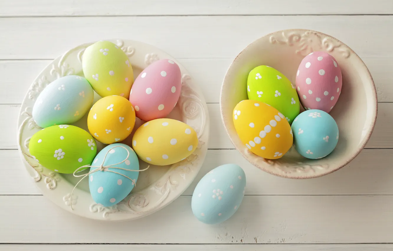 Фото обои Пасха, spring, Easter, eggs, Happy, pastel, яйца крашеные