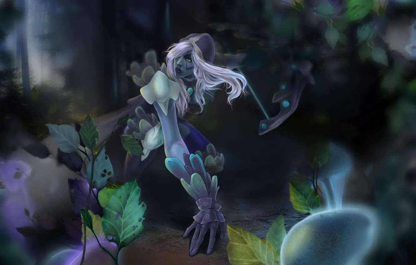 Фото обои Valve, Dota 2, Drow Ranger, Imported