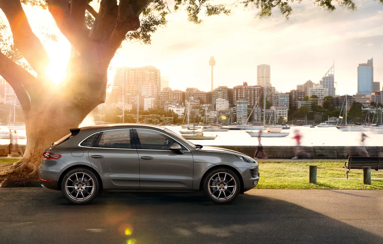 Фото обои PORSCHE, 2014, MACAN