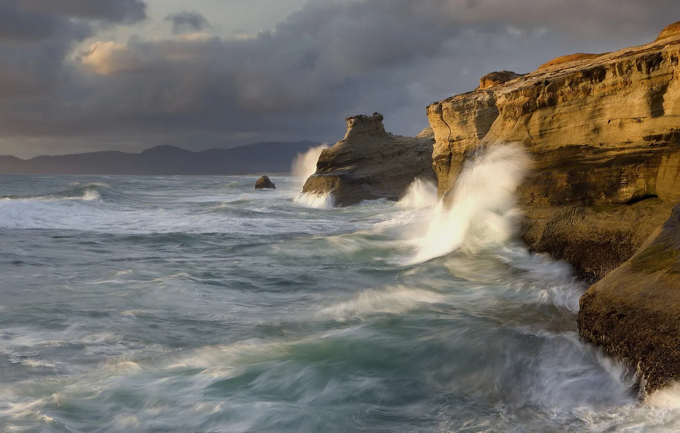 Фото обои море, небо, пейзаж, природа