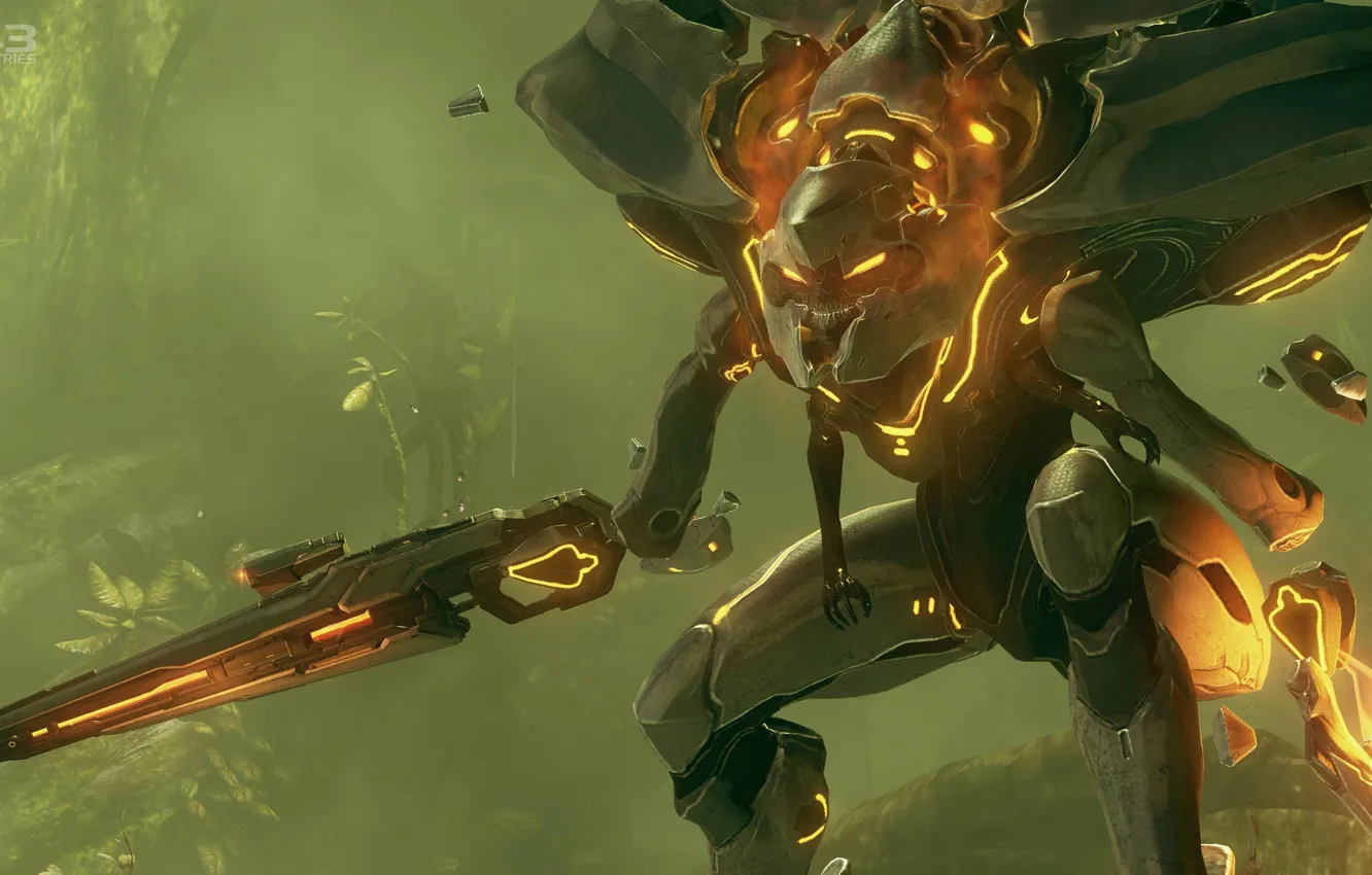 Фото обои art, boss, Halo 4