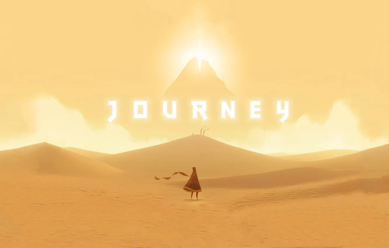 Фото обои песок, пустыня, игра, game, путешествие, Journey