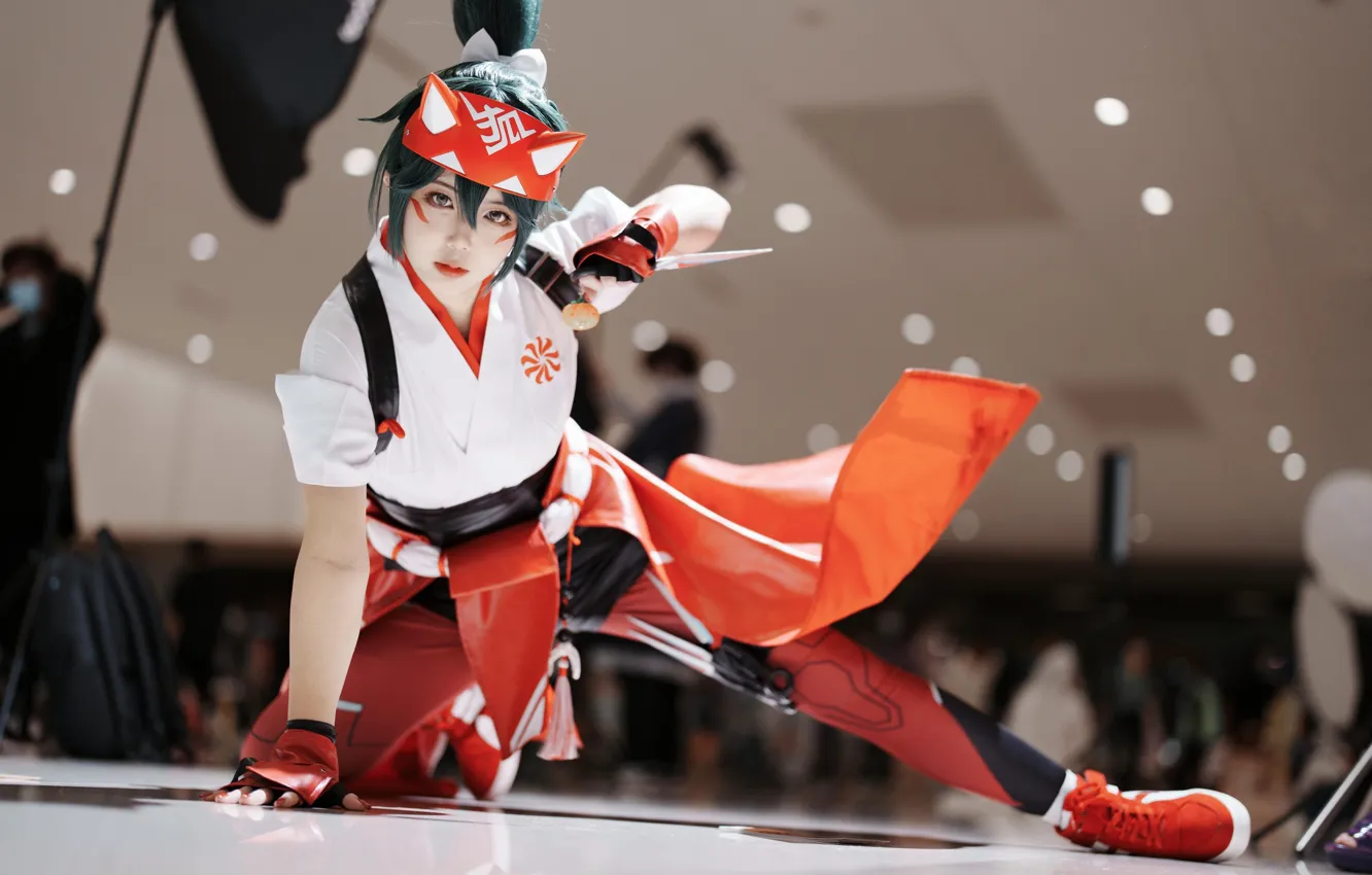 Фото обои Blizzard, Cosplay, Overwatch, Kiriko