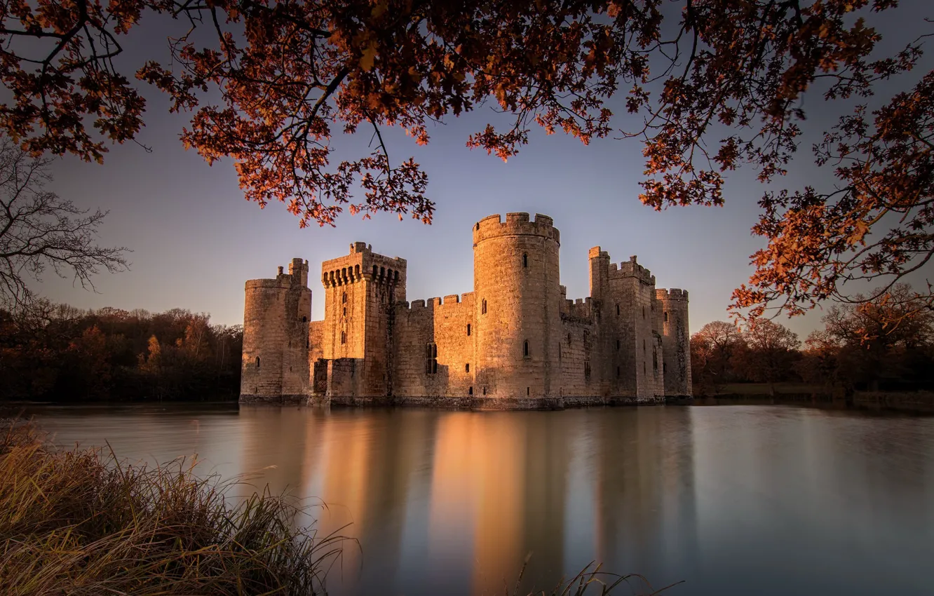 Фото обои history, Bodiam Castle, East Sussex-Kent