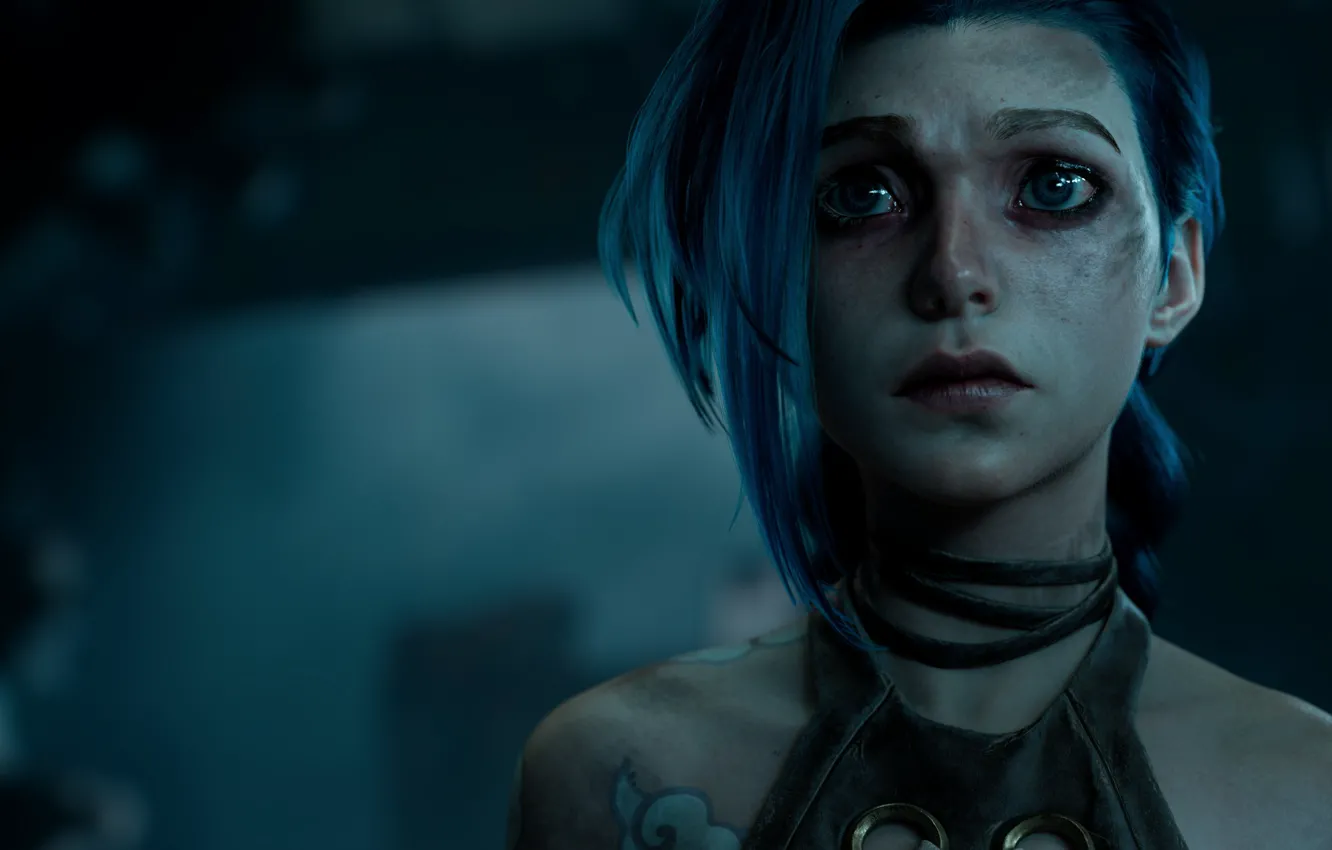 Фото обои Jinx, Arcane, Cinematic, Shot