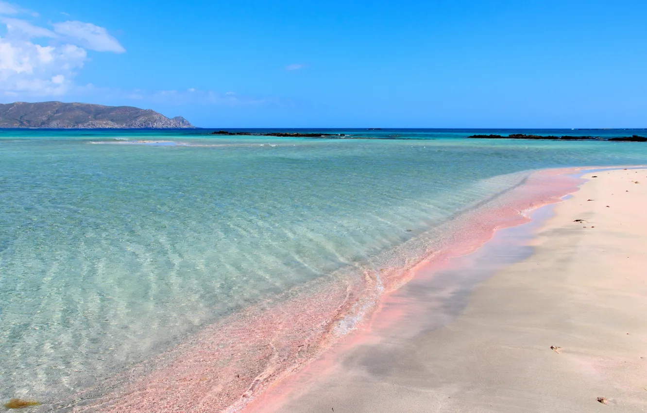 Фото обои Greece, Creta, Elafonisi beach