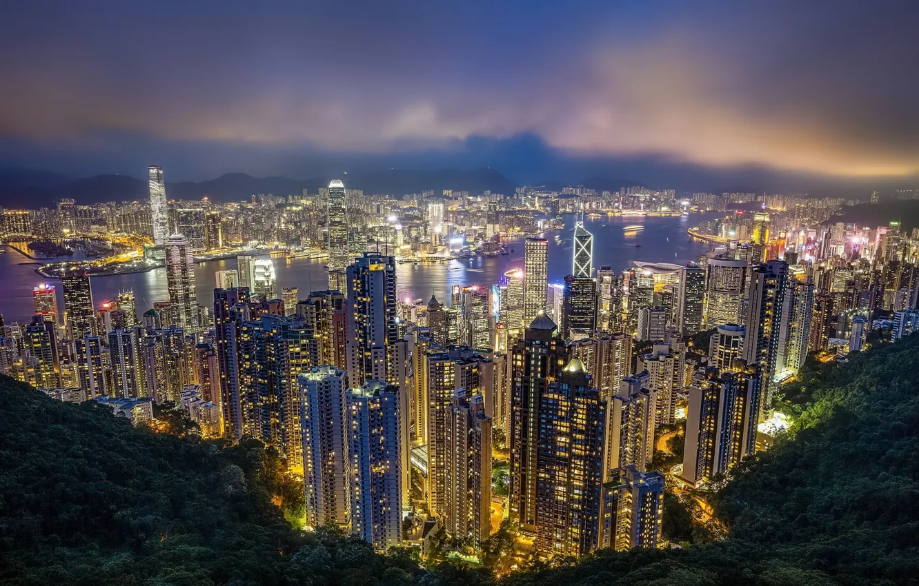 Фото обои Гонконг, Китай, Hongkong