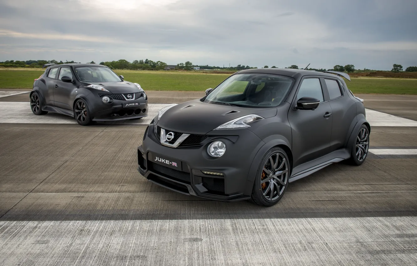 Фото обои Concept, Nissan, ниссан, джук, Juke-R, 2015, YF15