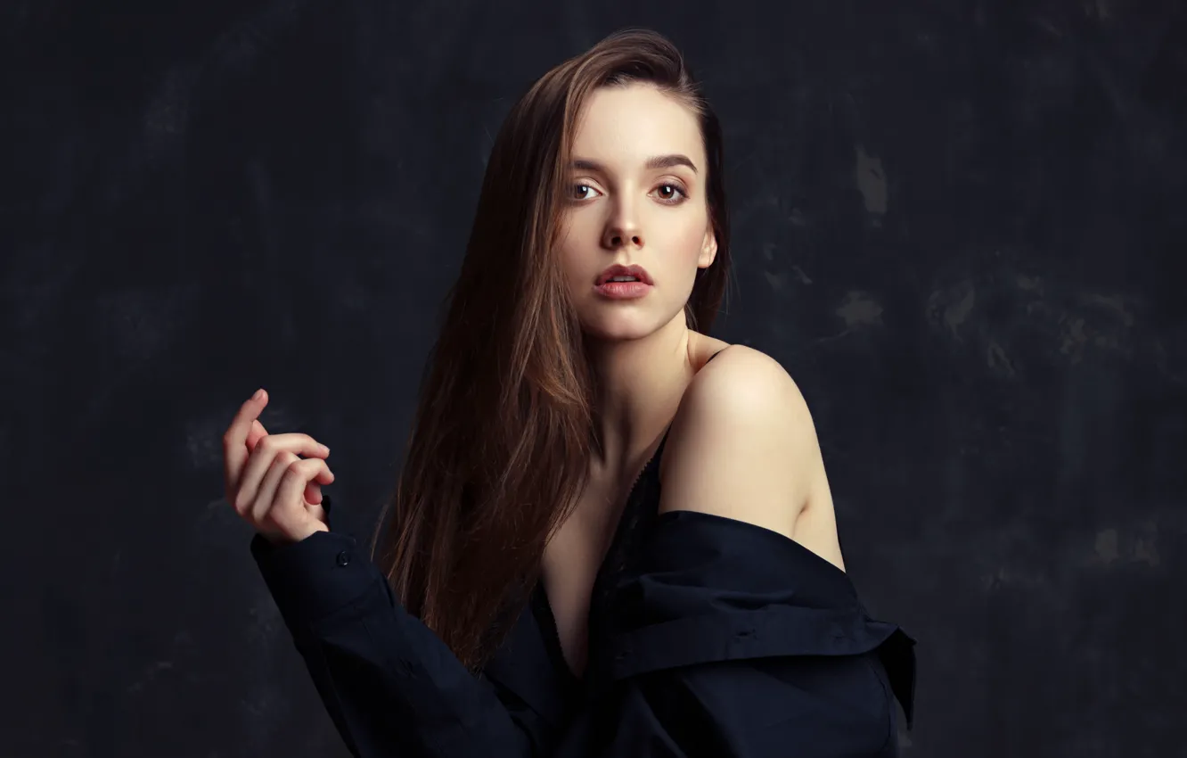 Фото обои портрет, губки, ретушь, Даша, Evgeniy Bulatov