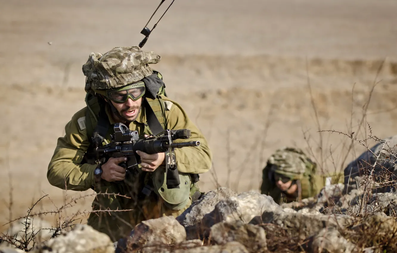 Фото обои оружие, солдаты, Israel Defence Force
