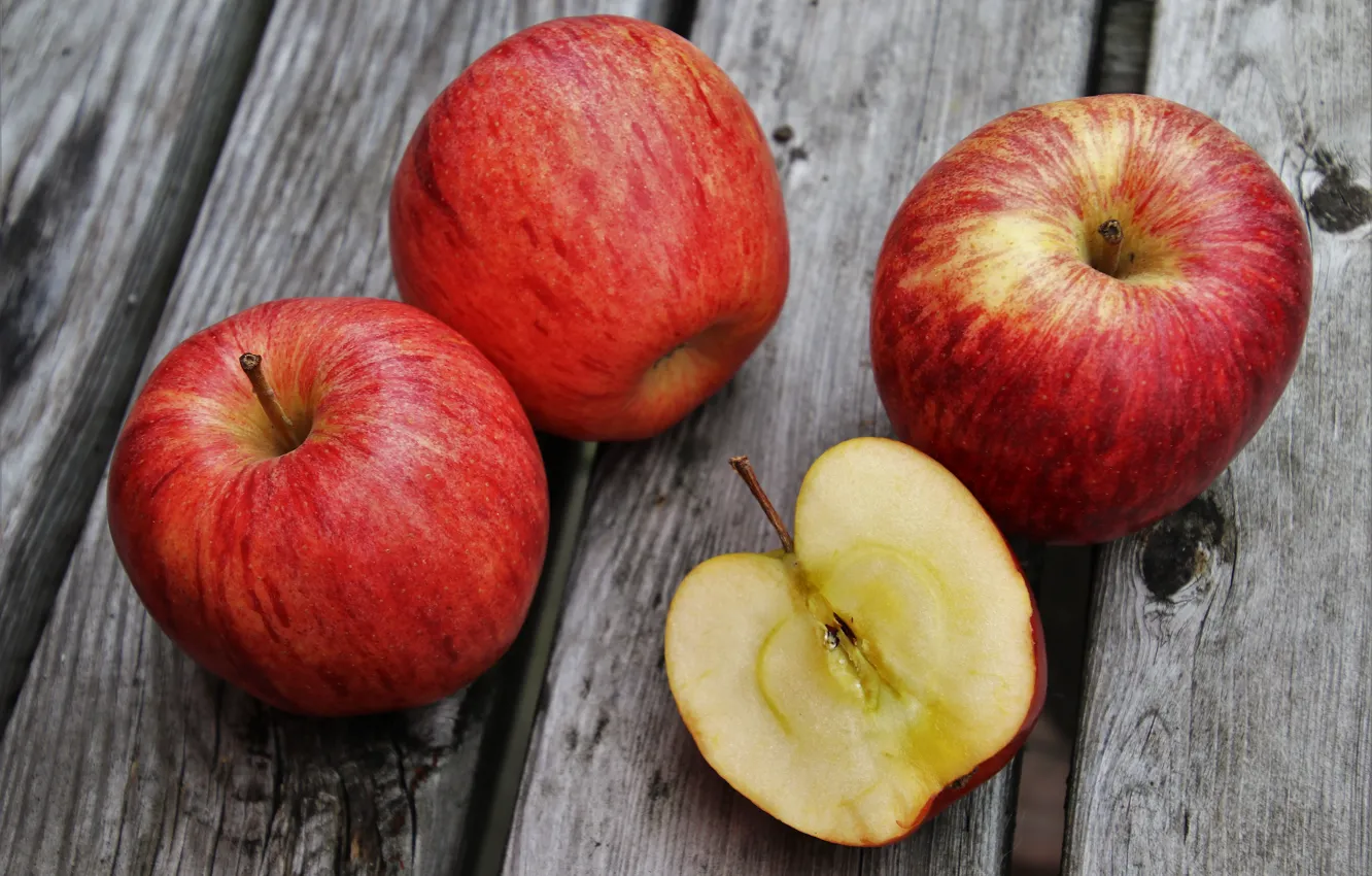 Фото обои яблоки, фрукты, витамины