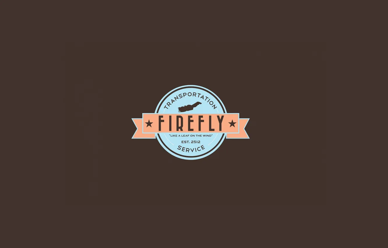 Фото обои Logo, Serenity, Spaceship, Firefly, Sci-Fi, Television