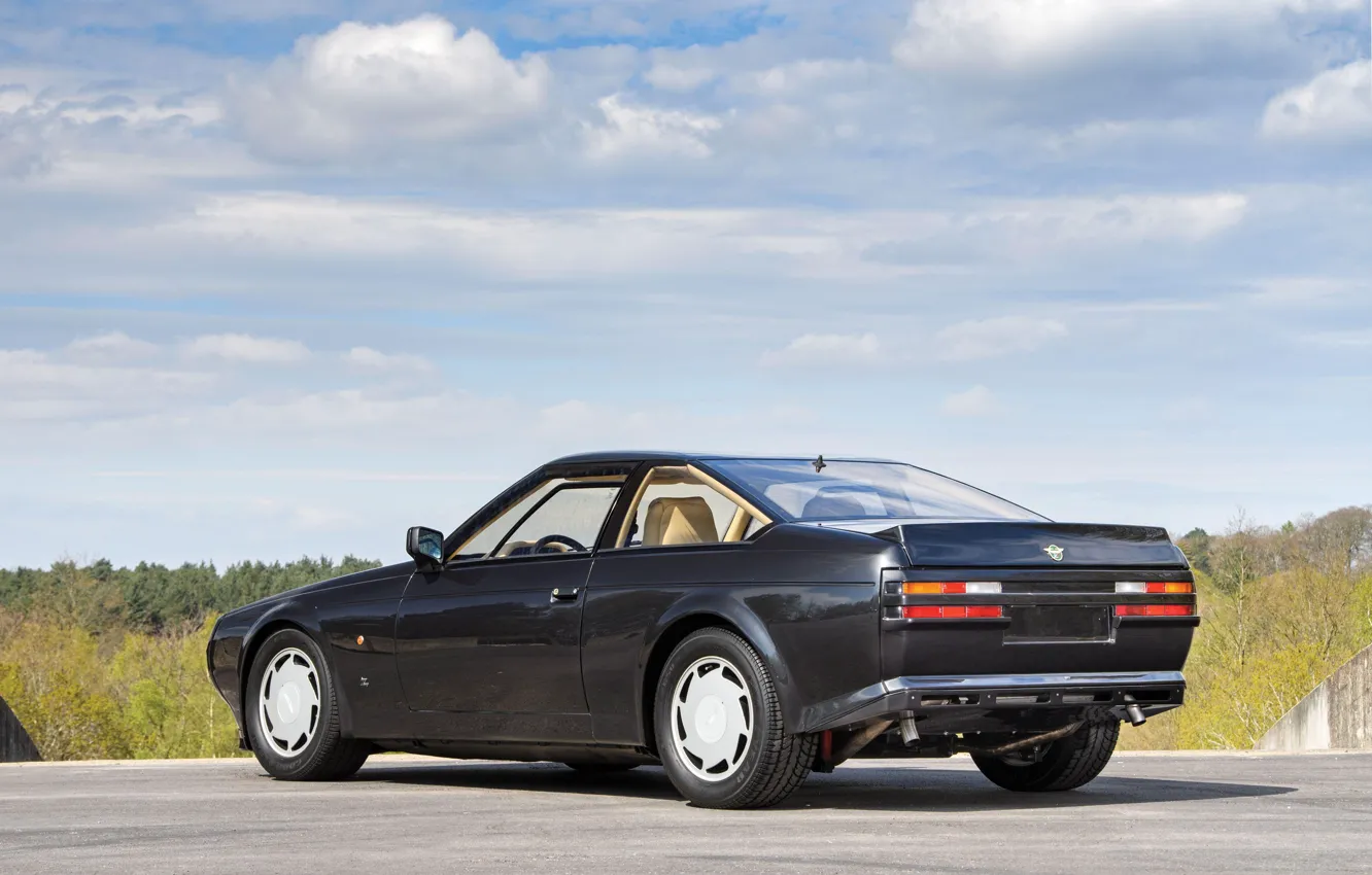 Фото обои Черный, Автомобиль, Aston Martin V8 Vantage Zagato