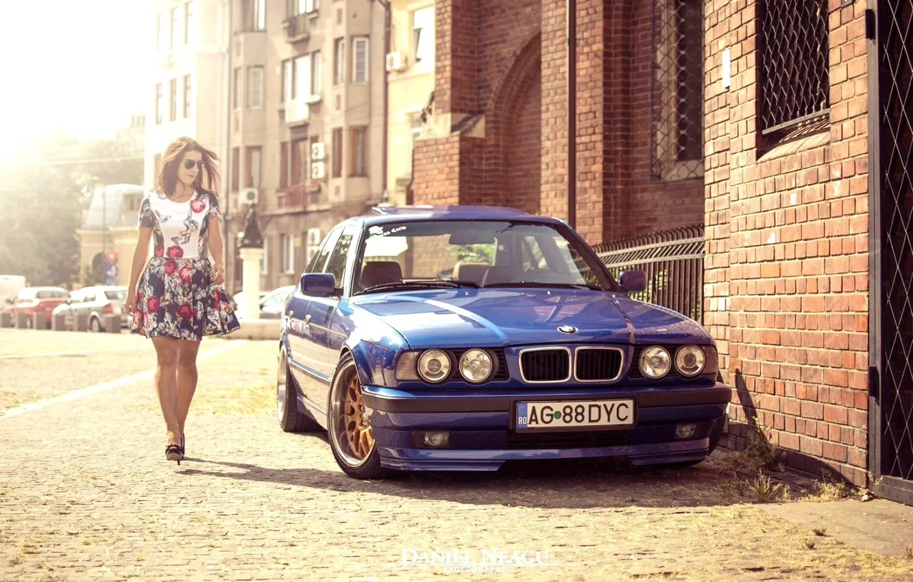 Фото обои BMW, E34