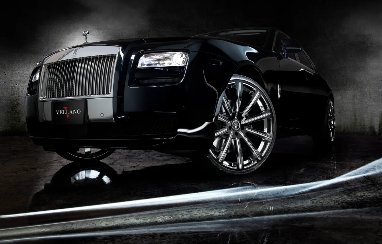 Фото обои Авто, Тюнинг, Машины, Rolls Royce, Ghost, Диски