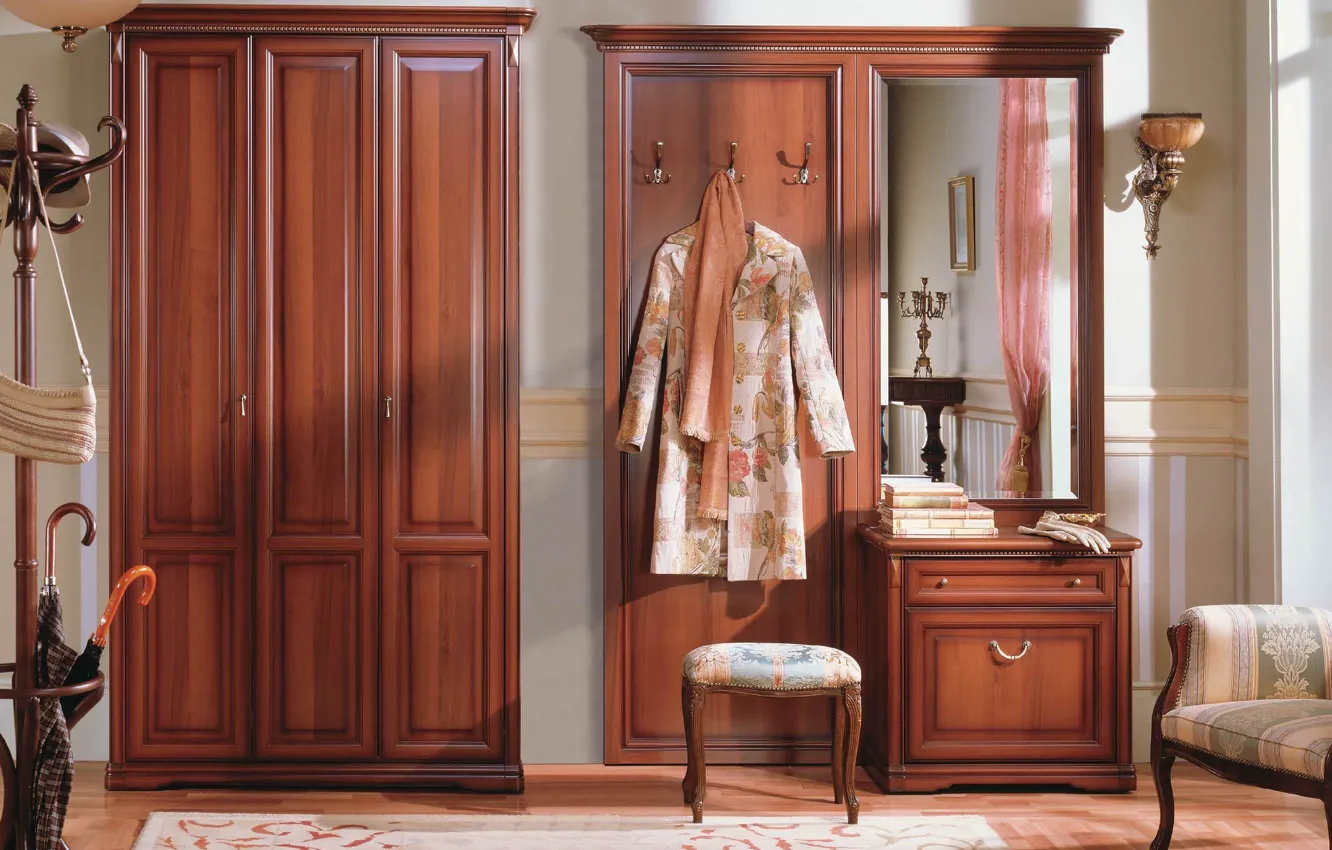 Фото обои дизайн, стиль, интерьер, прихожая