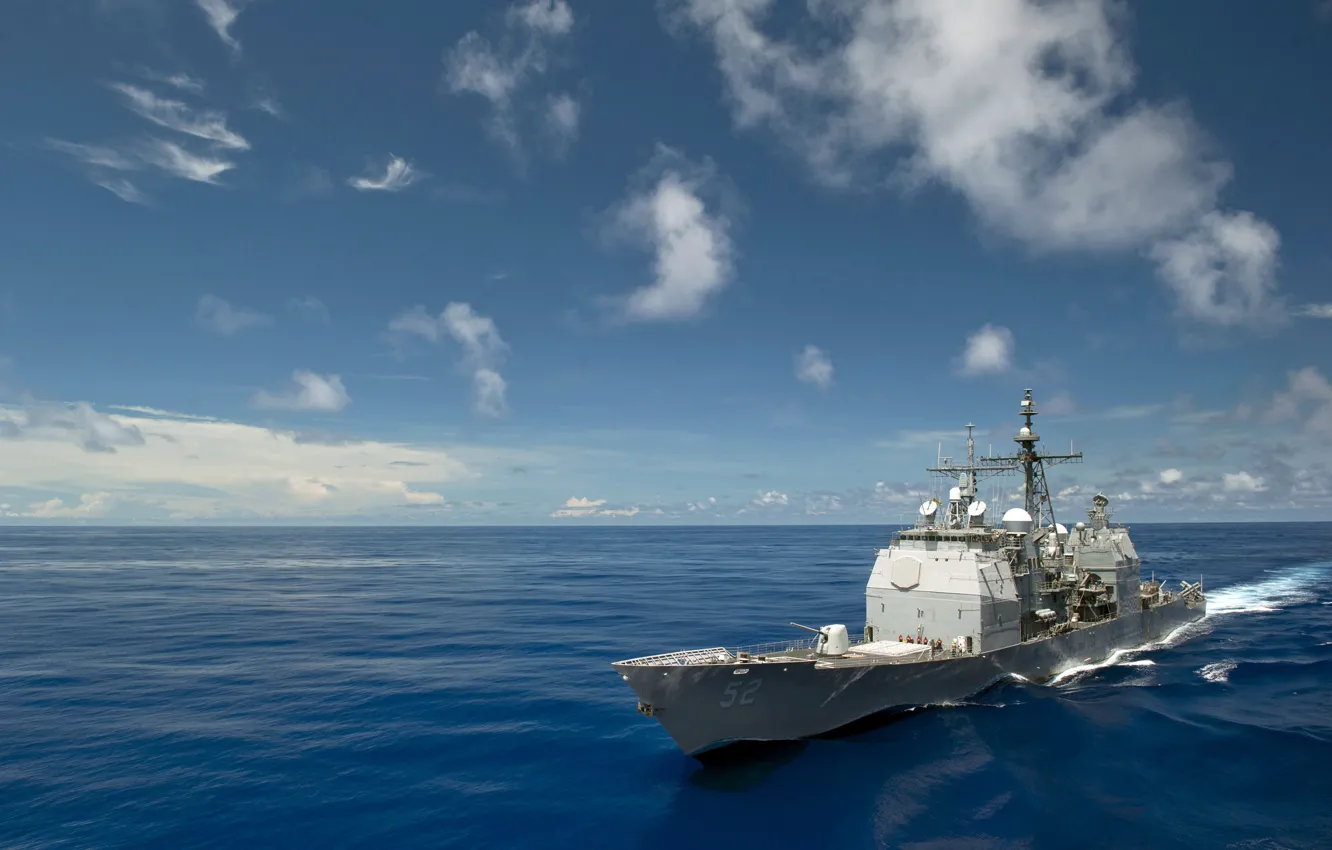 Фото обои США, Флот, USS, Bunker Hill, CG 52