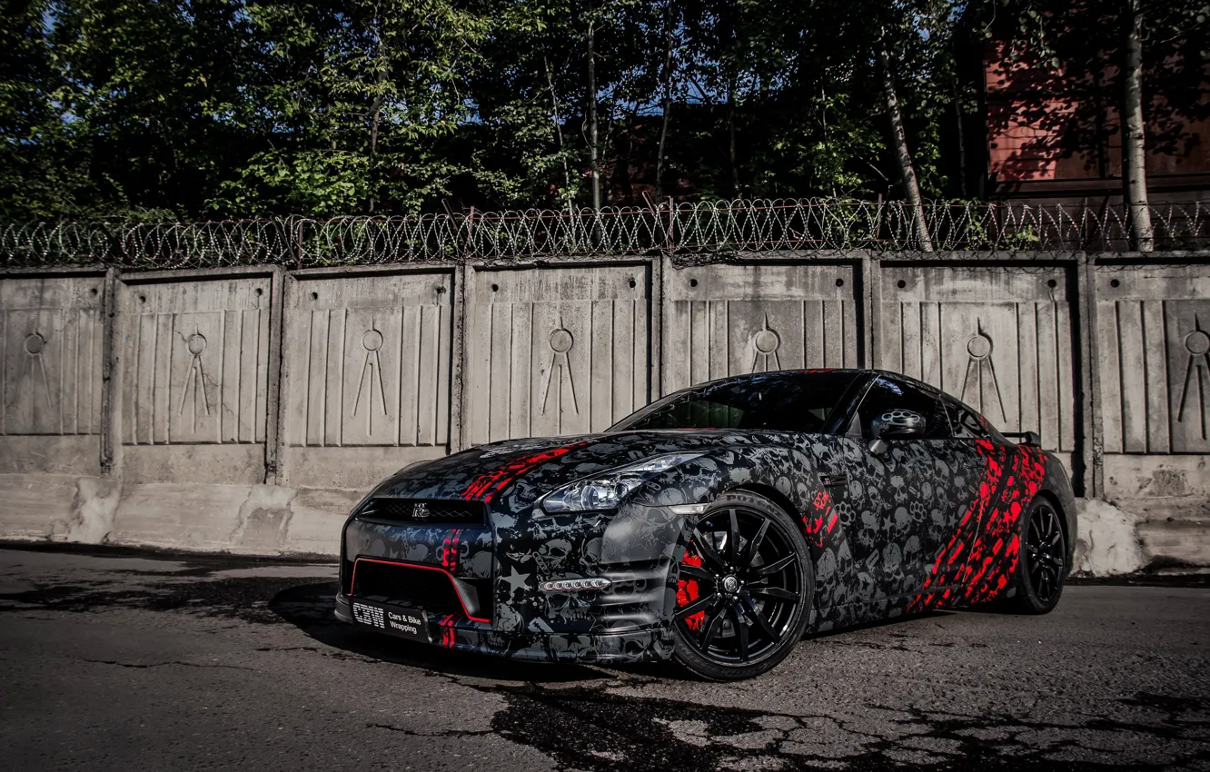 Фото обои GTR, Nissan, SuperCar