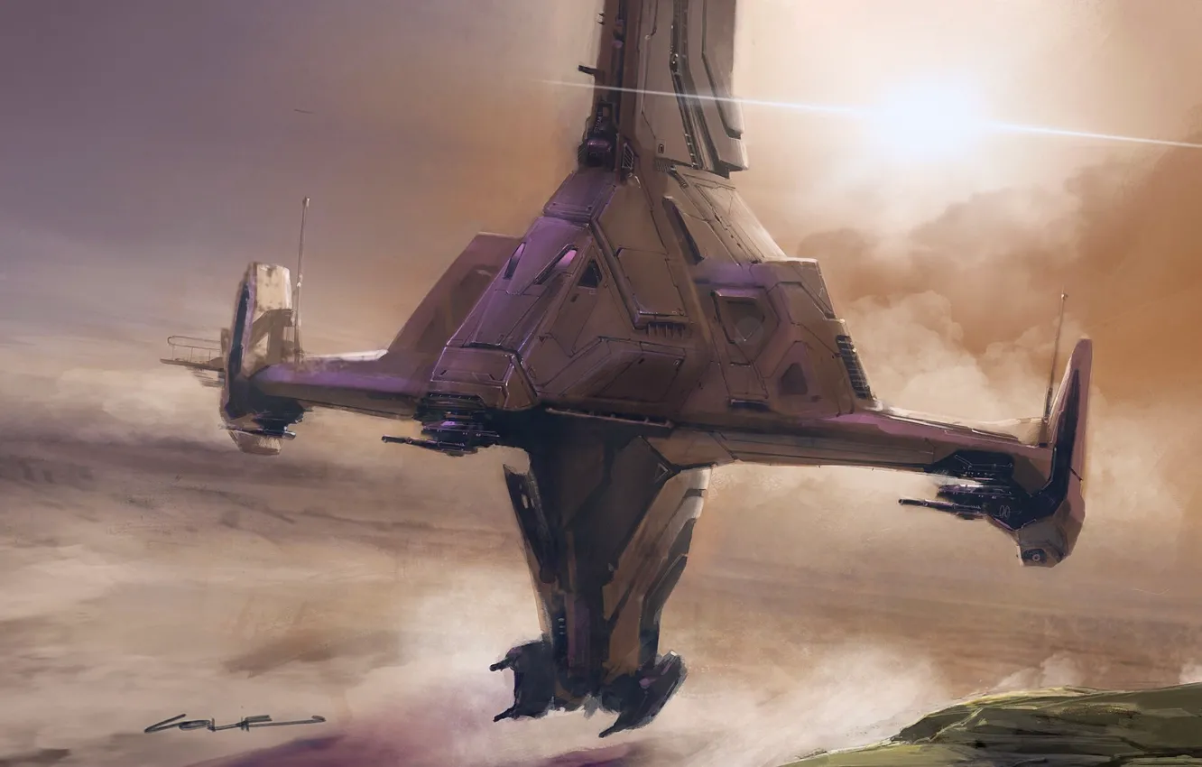 Фото обои полет, транспорт, man, аппарат, too low