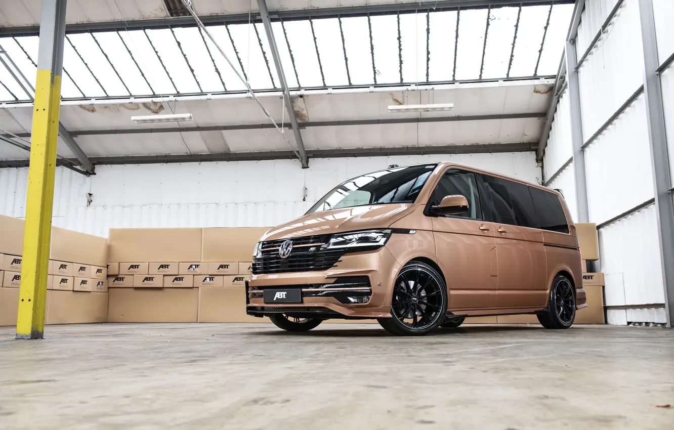 Фото обои Volkswagen, ABT, Minivan, Multivan