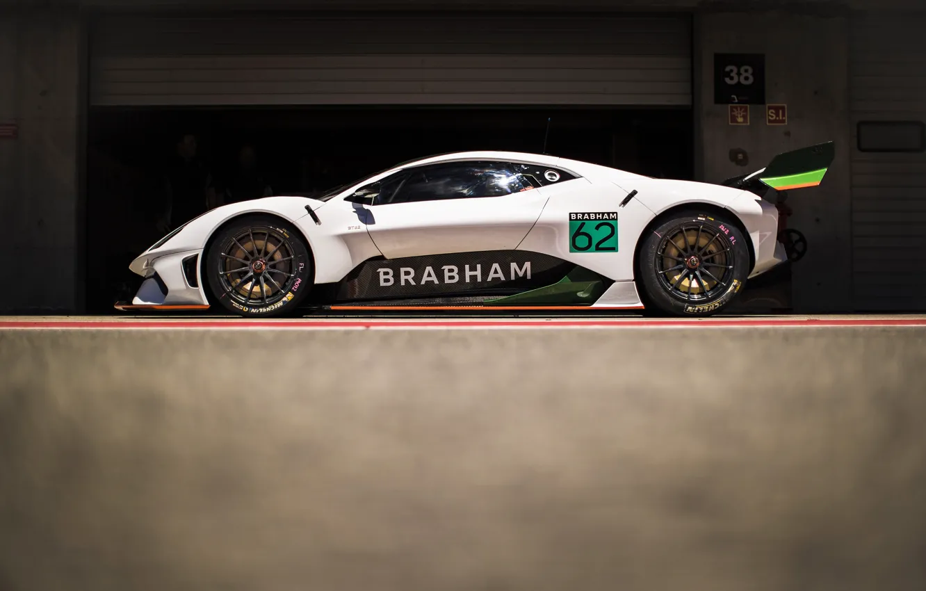 Фото обои side view, Brabham, BT62, Brabham BT62