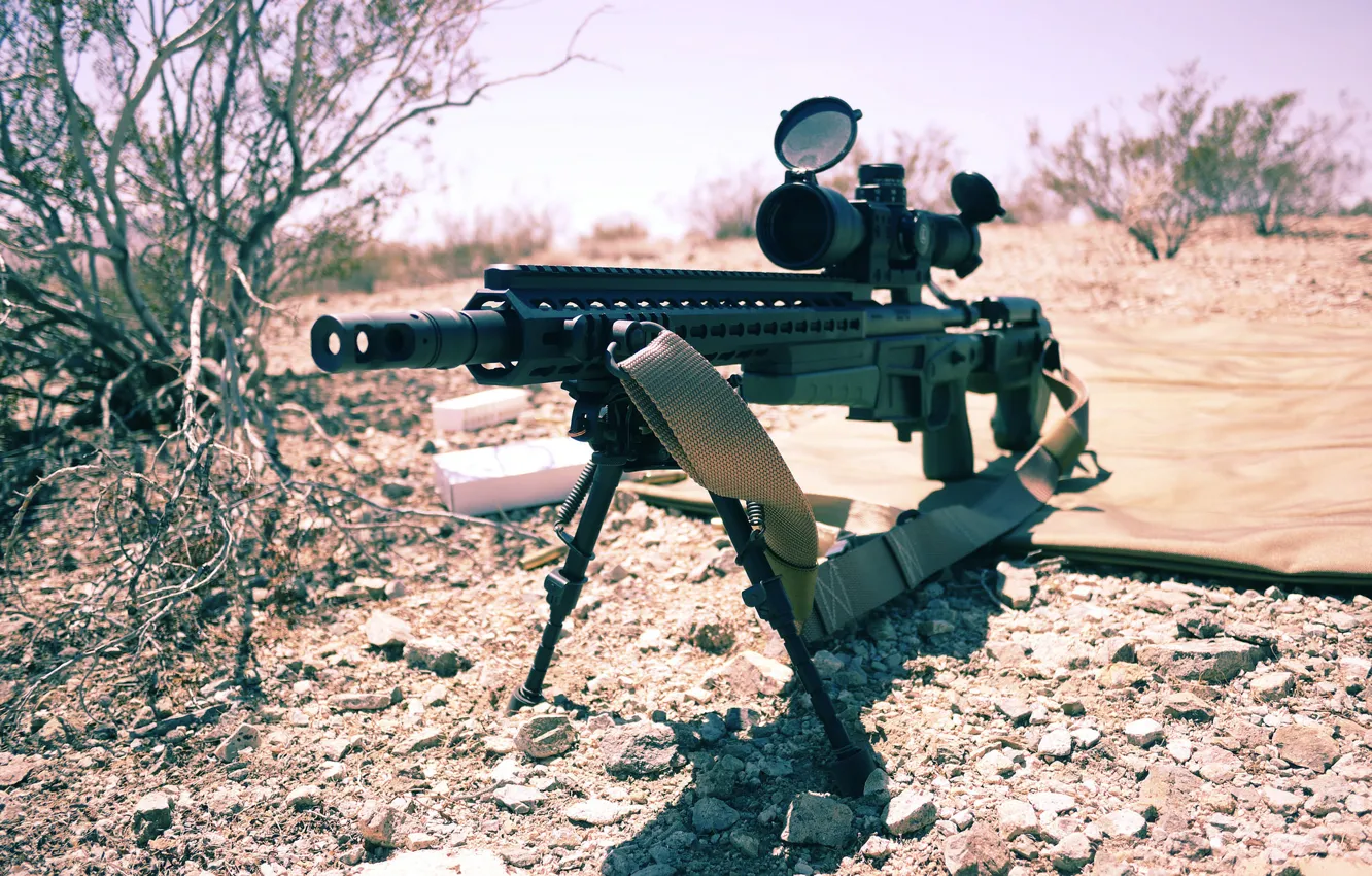 Фото обои оружие, оптика, винтовка, карабин, штурмовая, сошка, полуавтоматическая