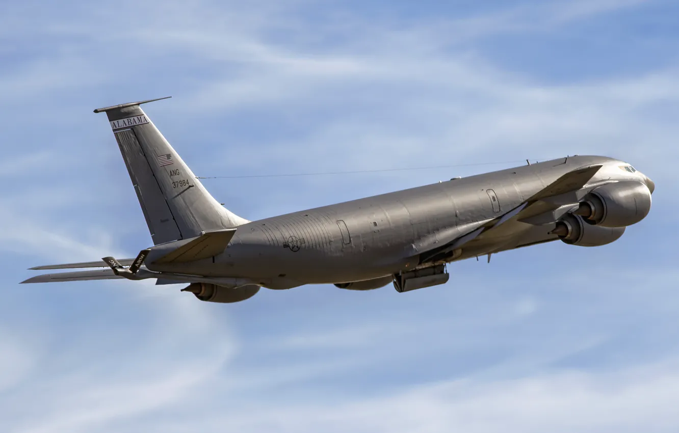 Фото обои Boeing, самолёт-заправщик, KC-135R