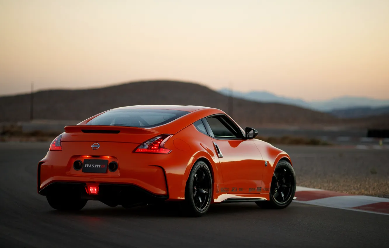 Фото обои купе, сзади, Nissan, 2018, 370Z, Nismo, Project Clubsport 23