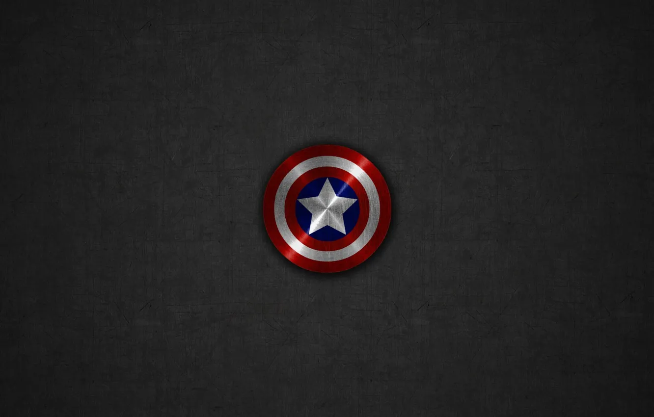 Фото обои marvel, shield, captain-america