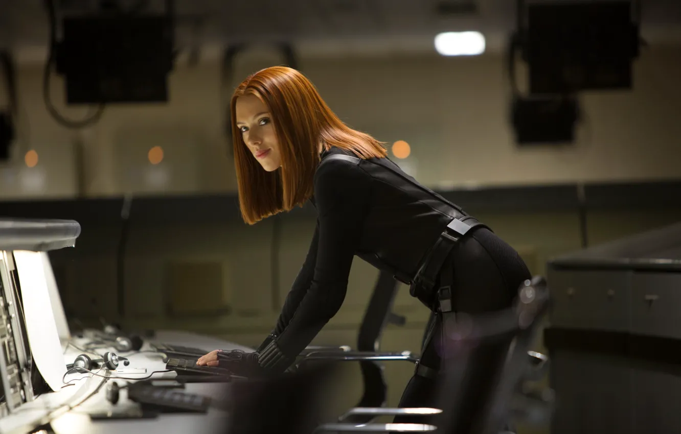 Фото обои модель, актриса, Scarlett Johansson, певица, Первый мститель: Другая война, Captain America: The Winter Soldier