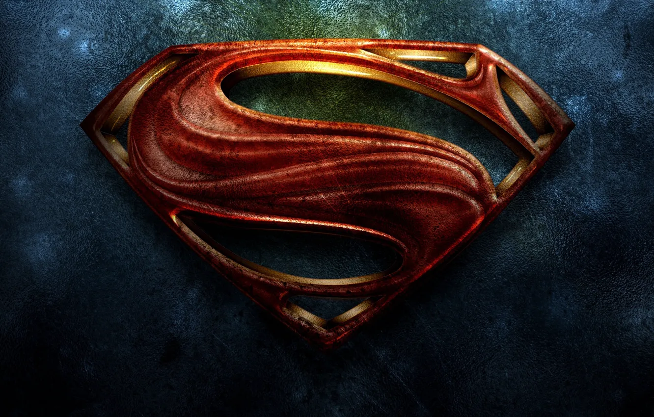 Фото обои лого, Супермен, Superman