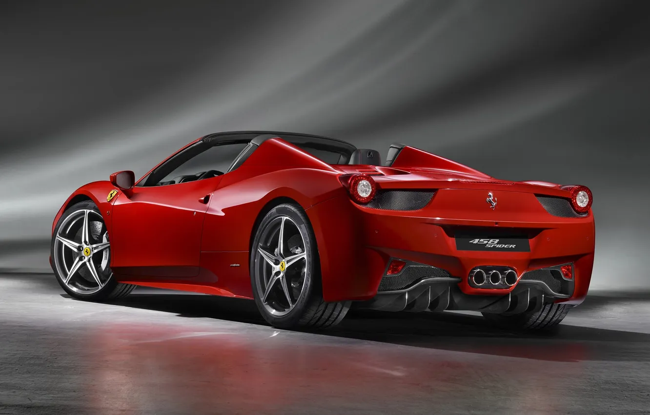 Фото обои тачка, Ferrari, суперкар, италия, 458 Spider