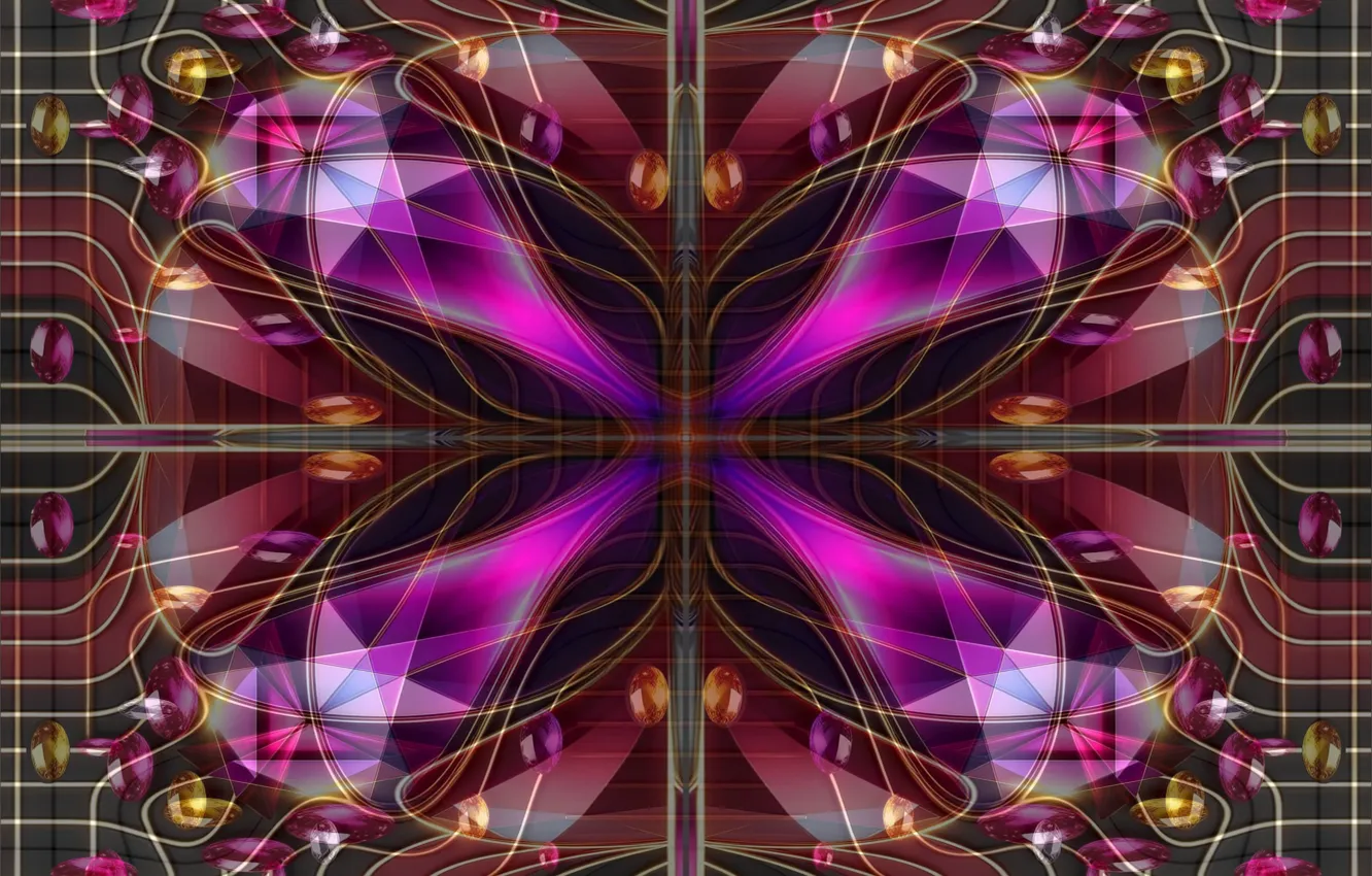 Фото обои design, art, illustration, patern