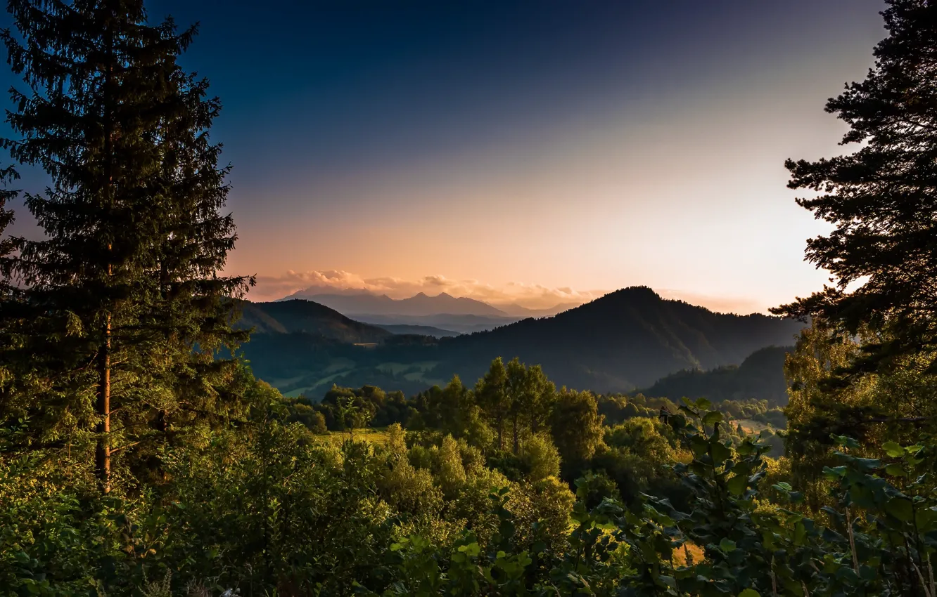 Фото обои природа, Szczawnica, Lesser Poland