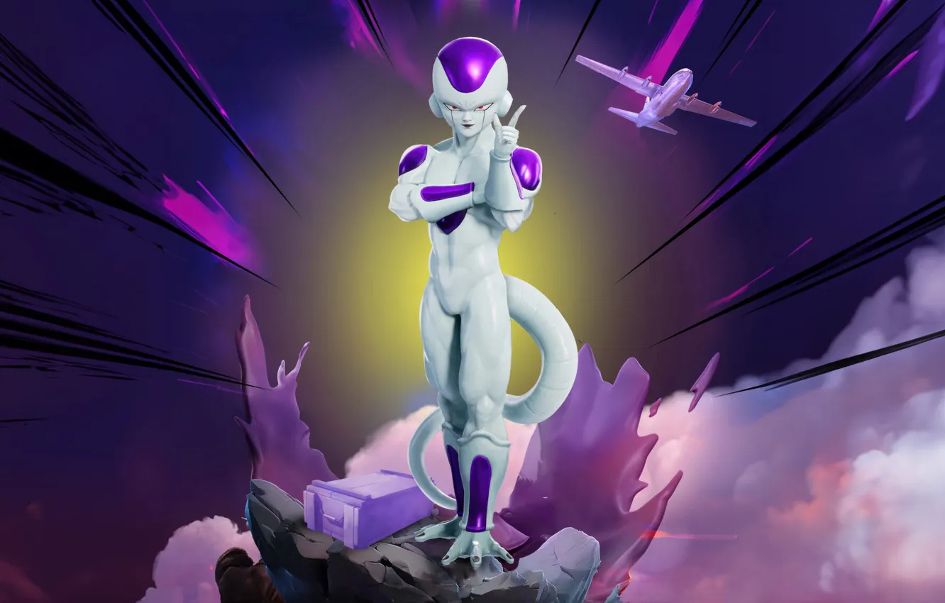 Фото обои game, dragon, ball, frieza, pubg