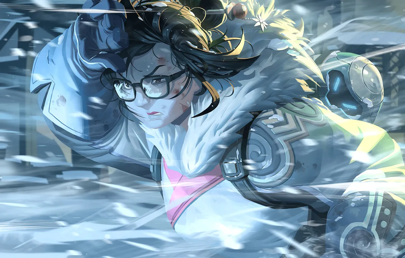 Фото обои game, Blizzard, snow, Overwatch