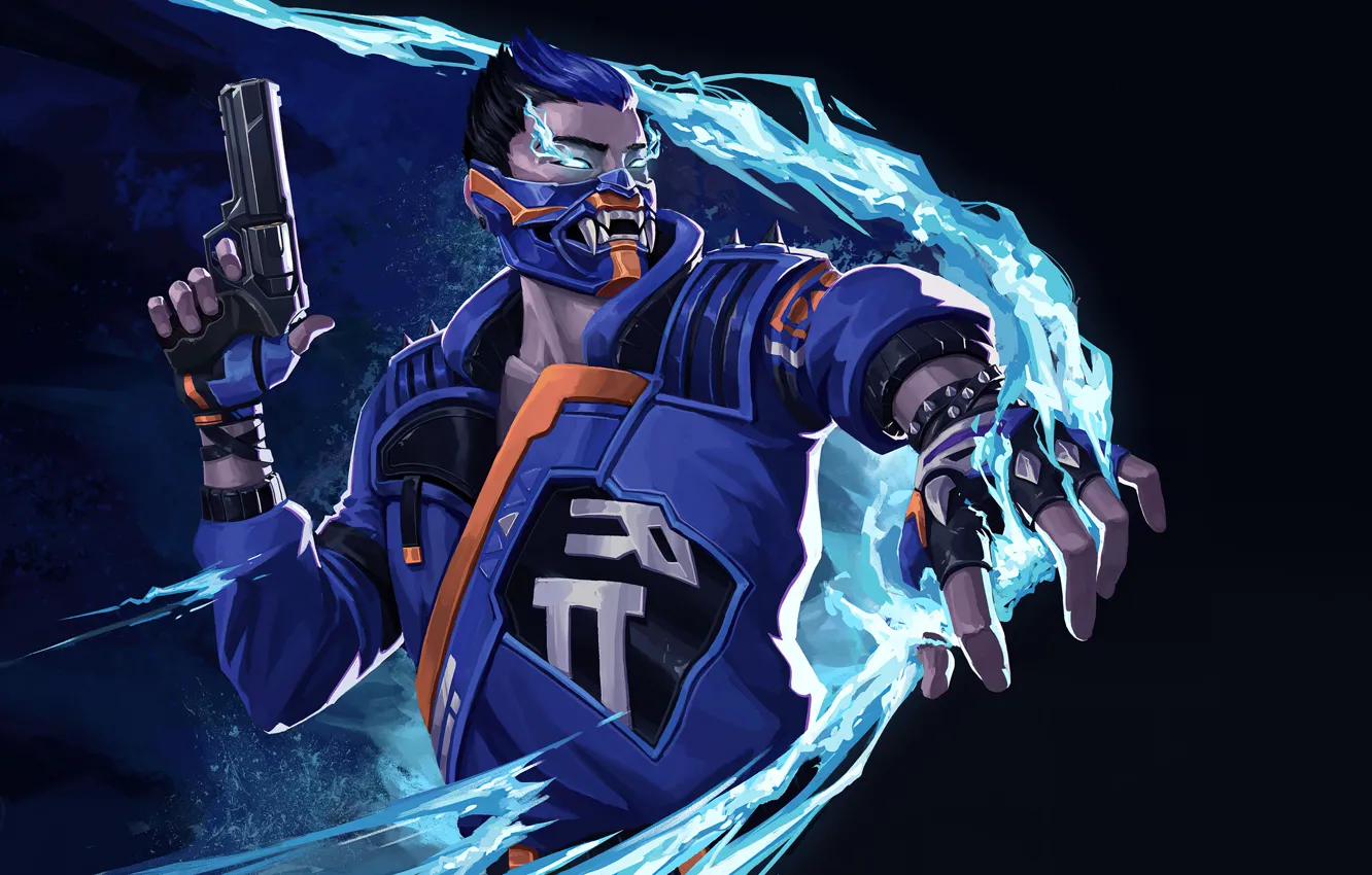 Фото обои Art, Valorant, Yoru, Riot Game
