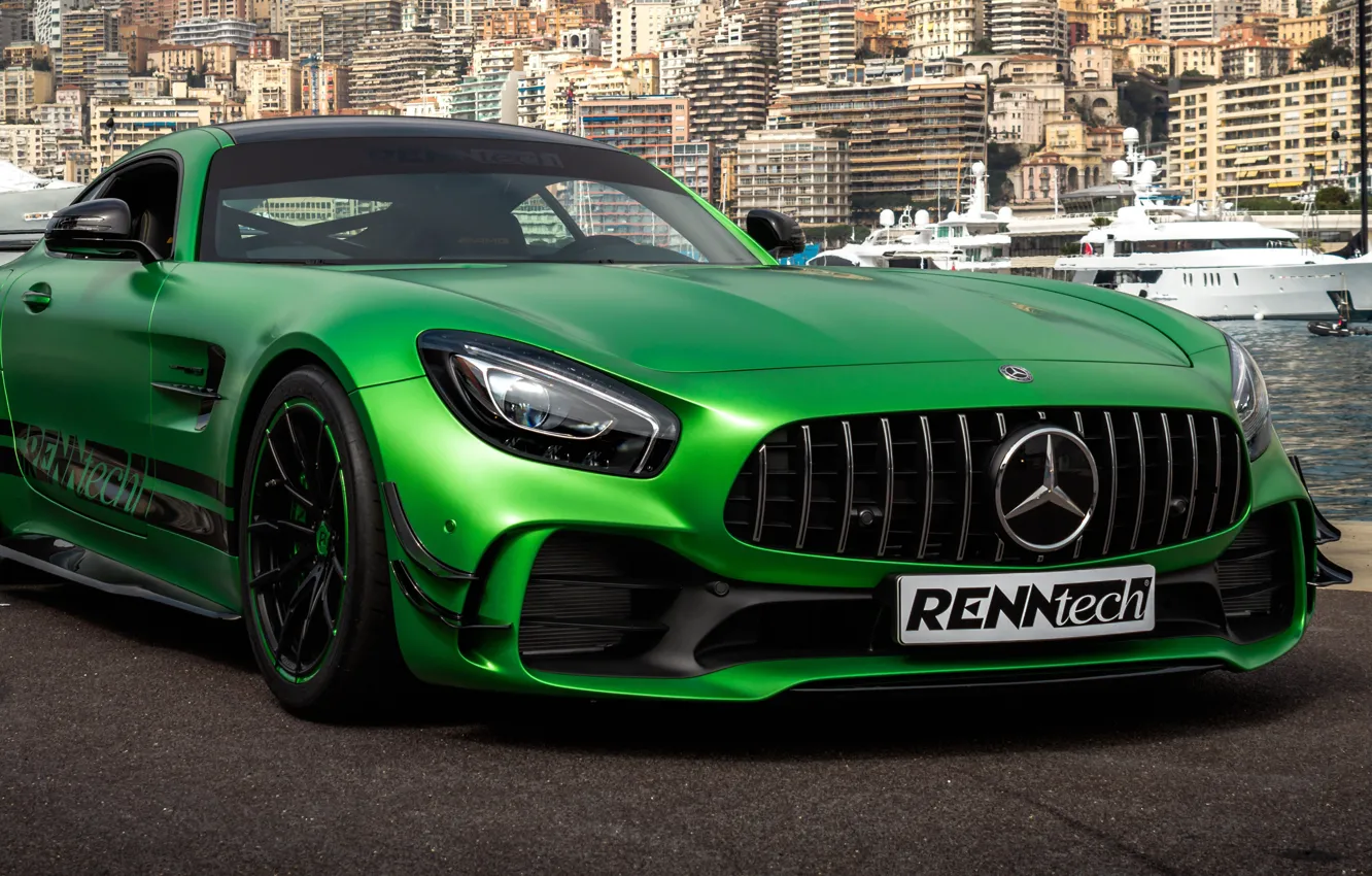 Фото обои Mercedes-Benz, AMG, 2018, RennTech, GT R