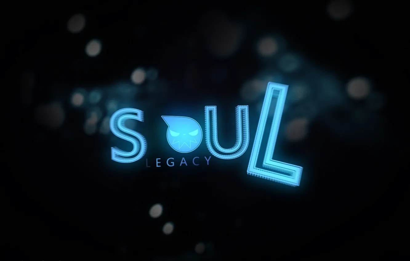 Фото обои блики, неон, legacy, soul