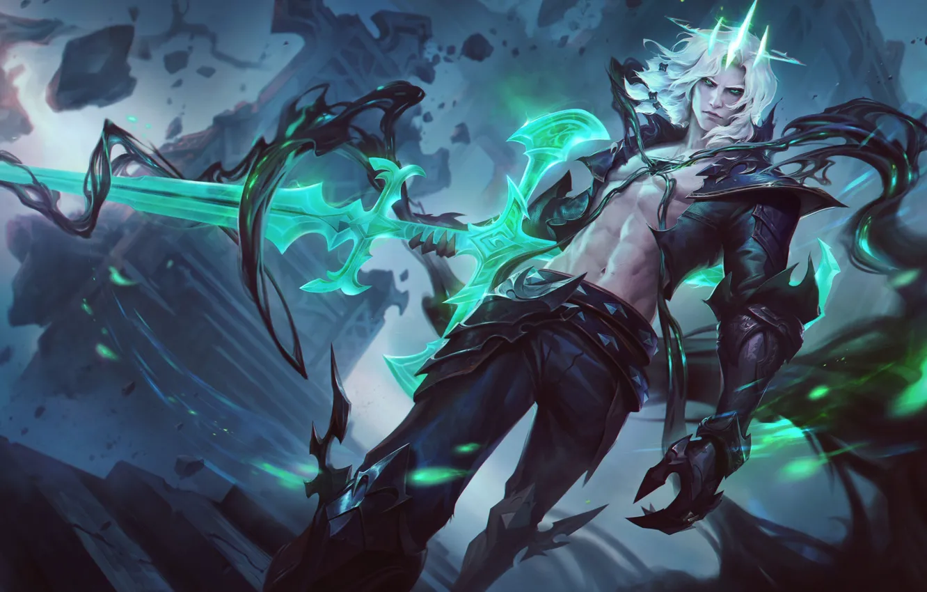 Фото обои League of Legends, Ruined king, Shadow isles, Viego
