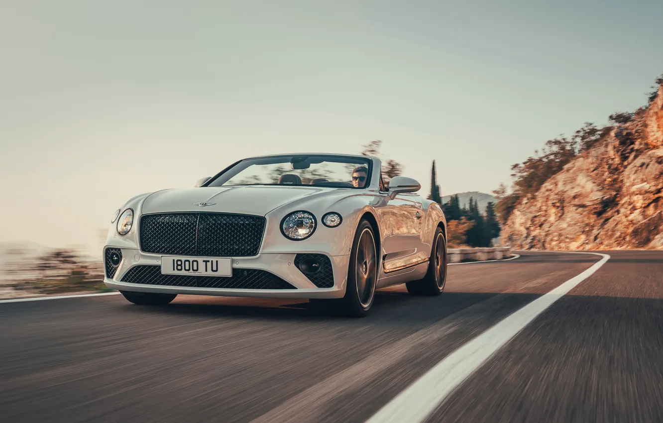 Фото обои Bentley, Convertible, Bentley Continental GT, 2019, Continental GT Convertible