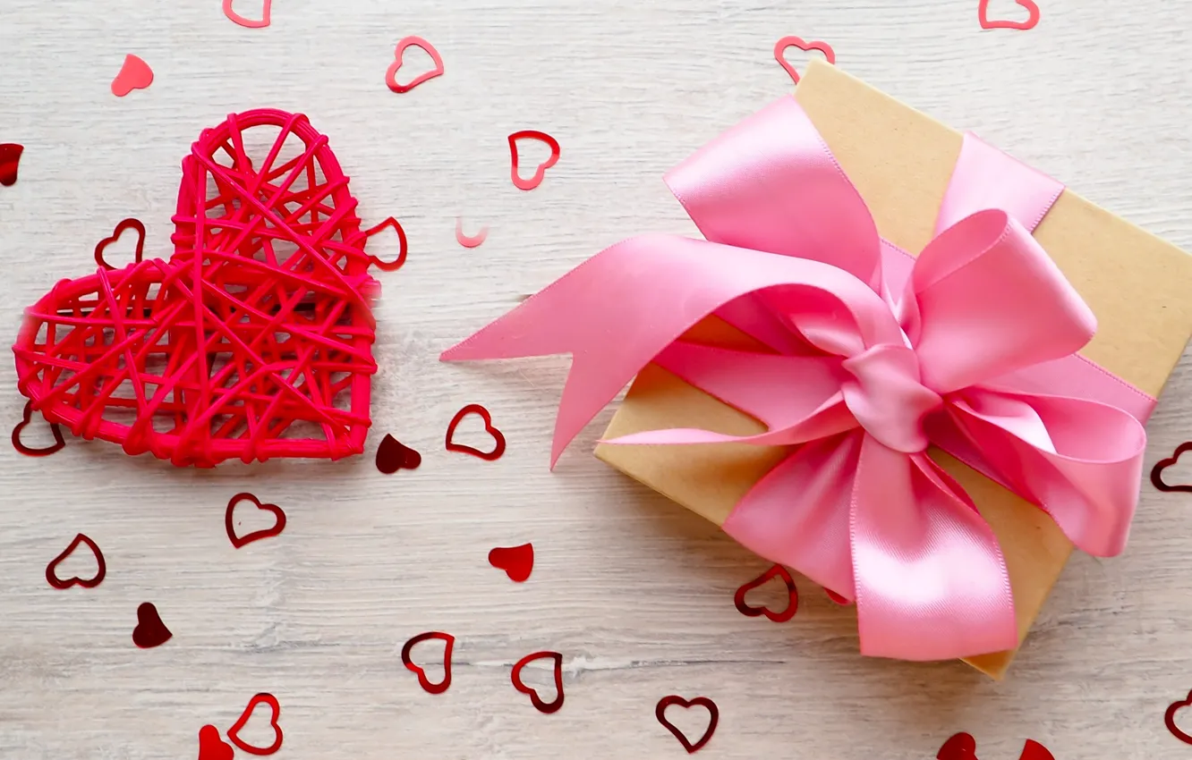 Фото обои подарок, love, сердечко, heart, valentine's day, gift, Evgeny Karandaev