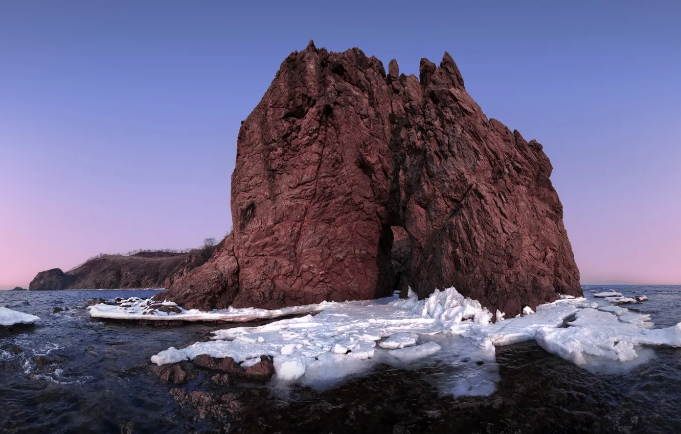Фото обои ice, rocks, cold, cliff