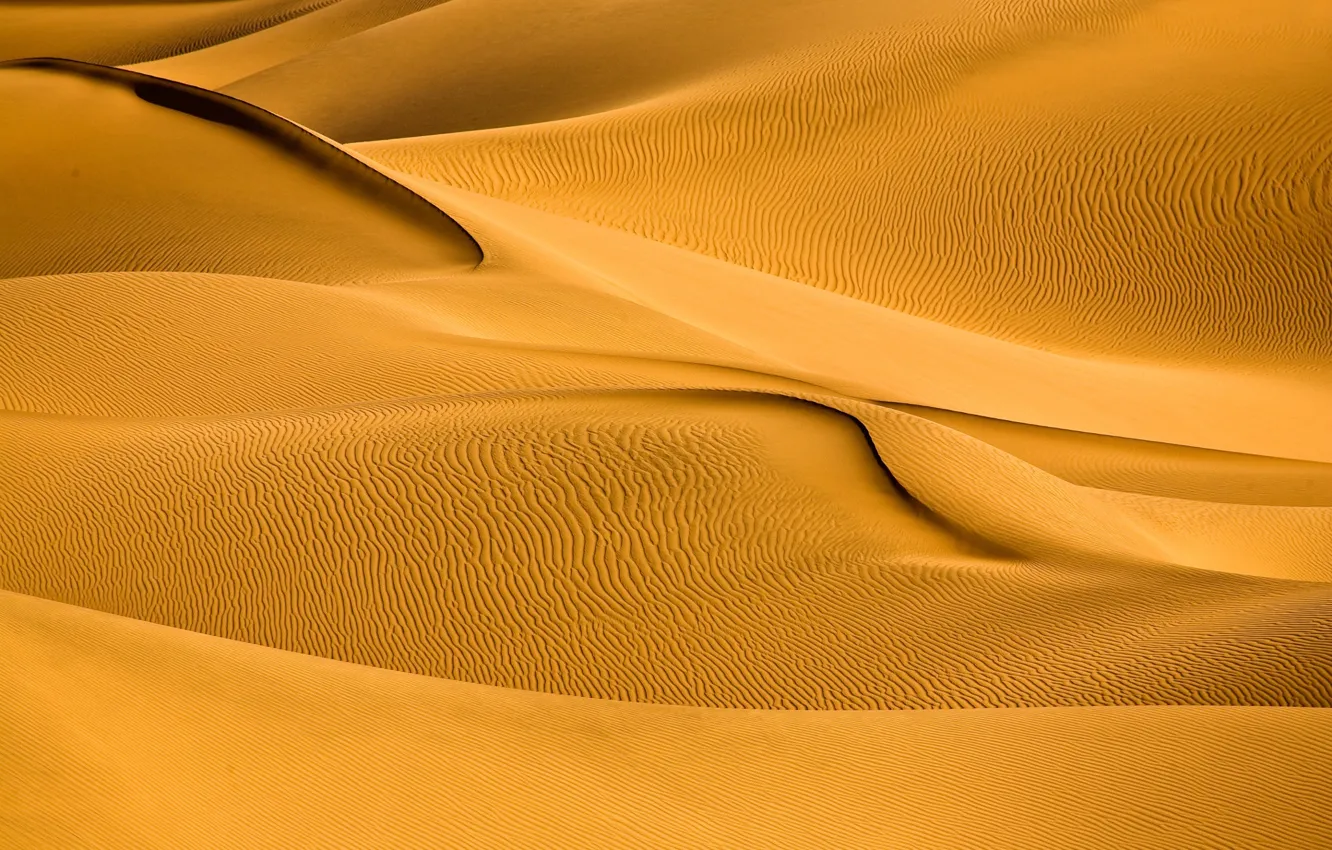 Фото обои пустыня, дюны, Калифорния, США, штат, Долина Смерти