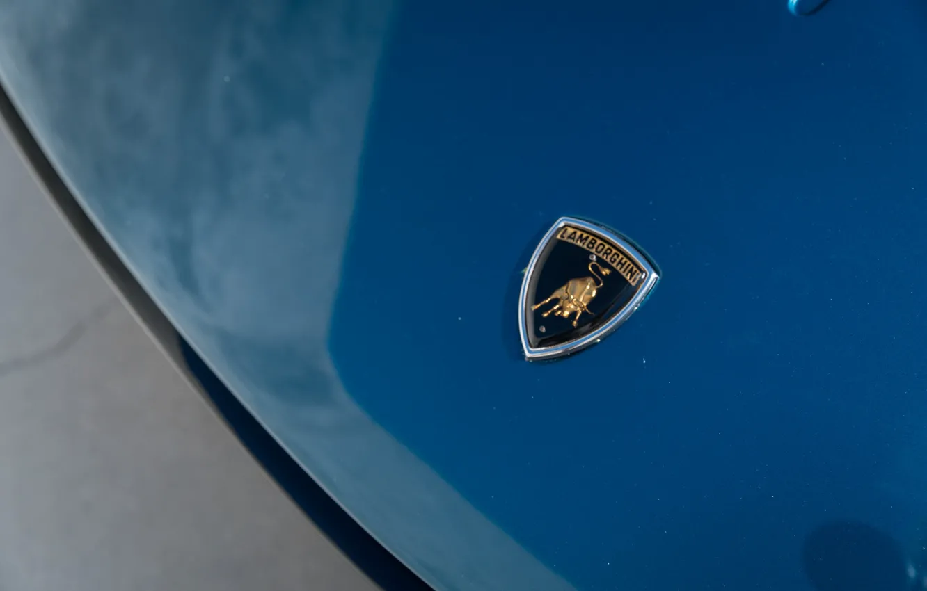 Фото обои Lamborghini, logo, 1970, lambo, Miura, Lamborghini Miura P400 S