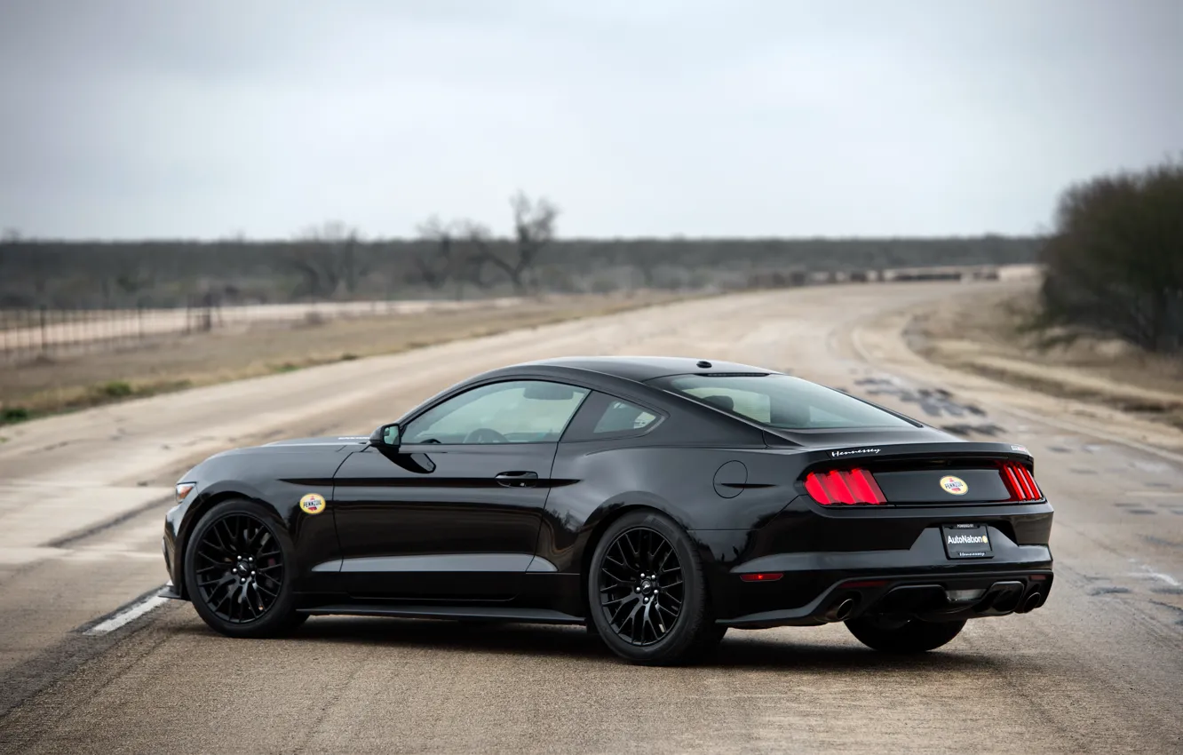 Фото обои Mustang, Ford, мустанг, форд, Hennessey, Supercharged, HPE700, 2015