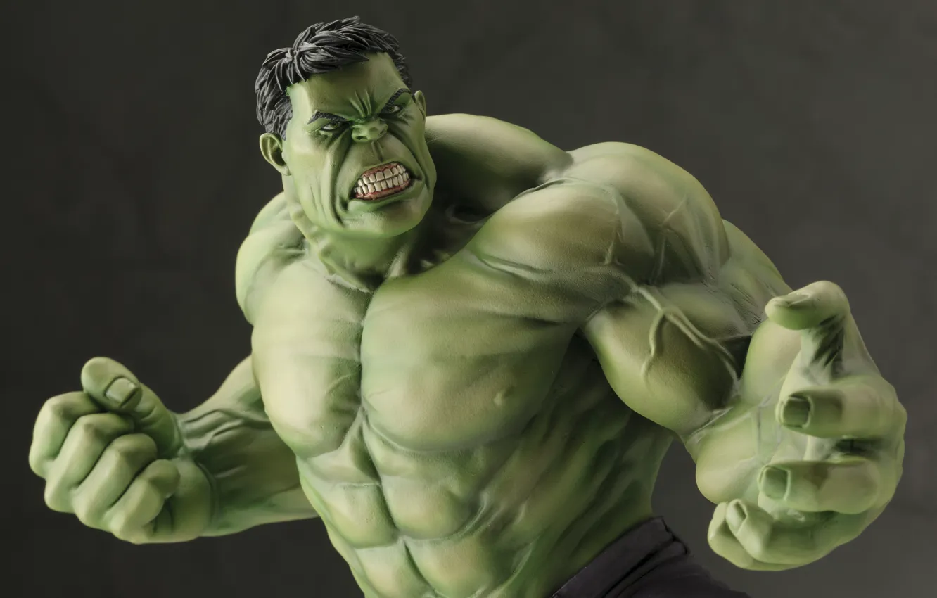 Фото обои Hulk, design, Marvel, details, doll, high quality