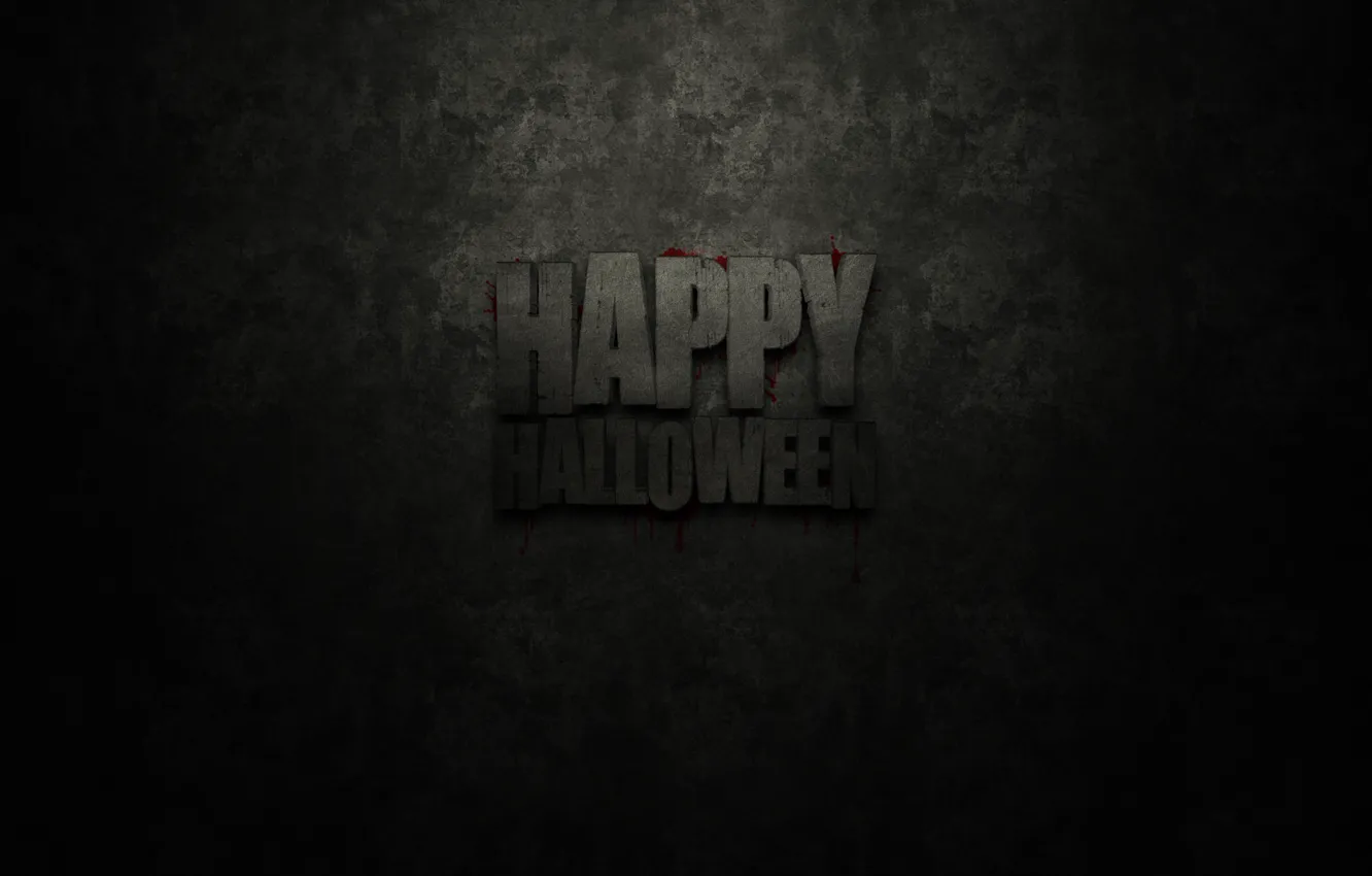 Фото обои фон, надпись, темный, текстуры, веселый, Happy Halloween, Хелуин