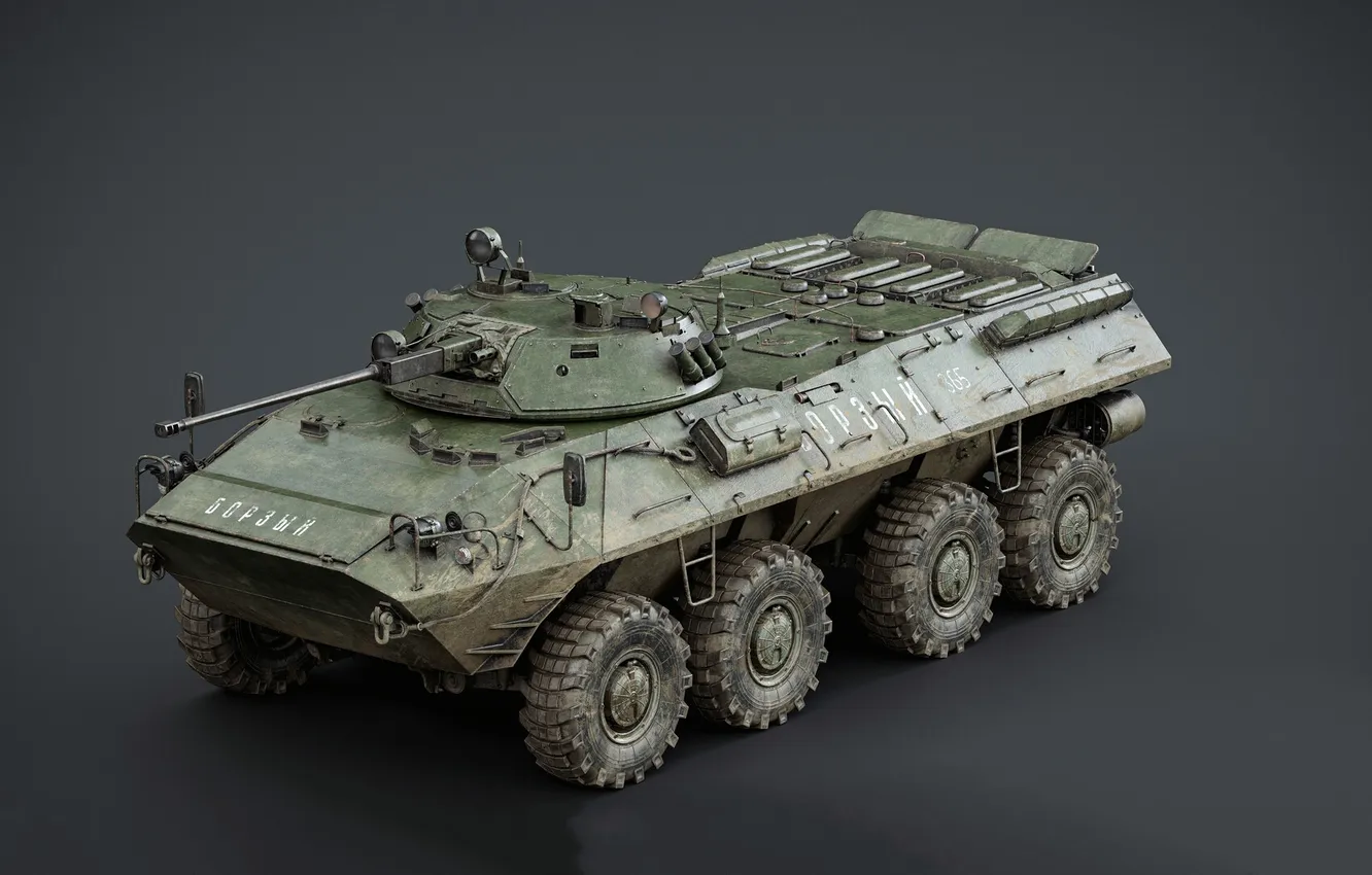 Фото обои росток, СССР, БТР-90